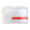 1840-6410 | 3.38" W x 2.18" H - Horizontal Rigid Card Holder (Blank) 1840-6410 | 3.38" W x 2.18" H - Horizontal Rigid Card Holder (Blank)