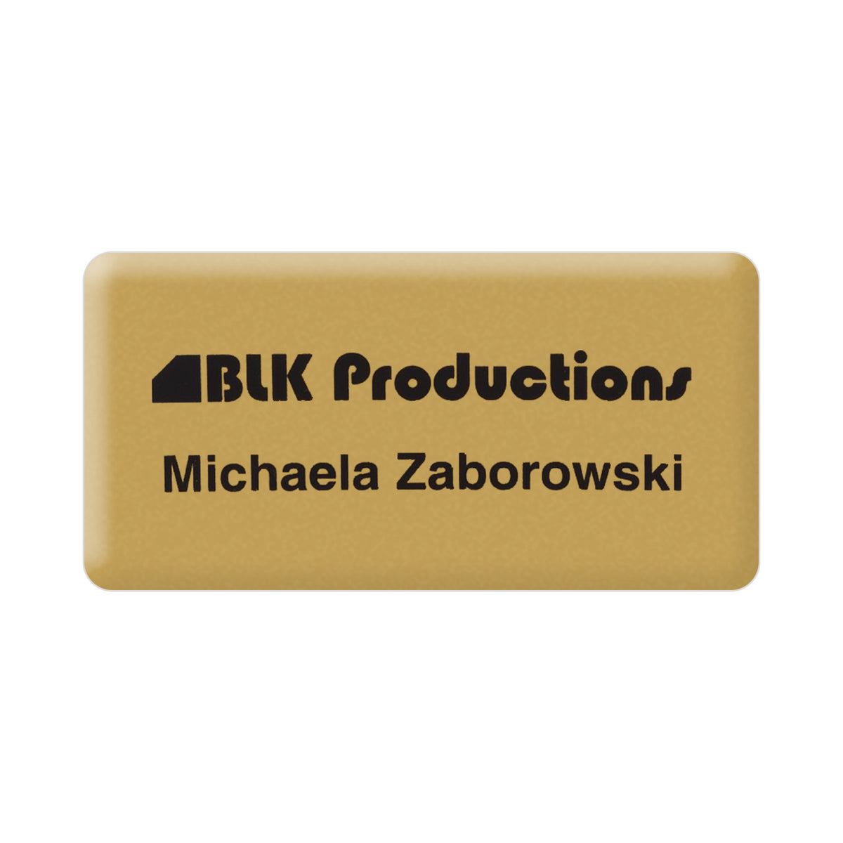 ABD-PVC-3X15 | 3" W x 1.5" H - PVC Name Badge