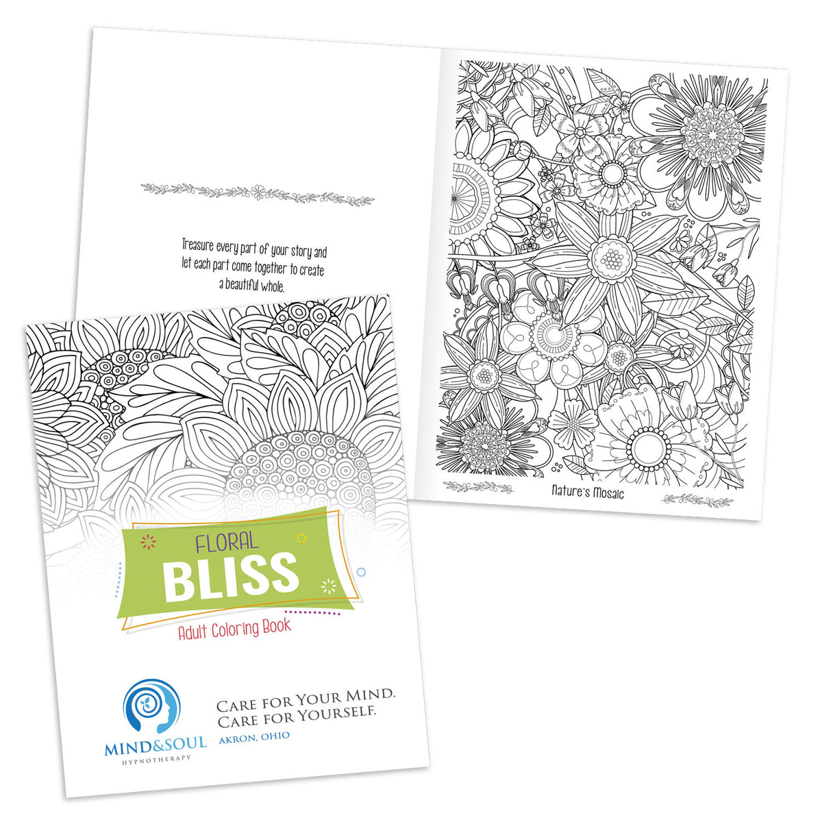CBFB | Floral Bliss: Adult Coloring Book