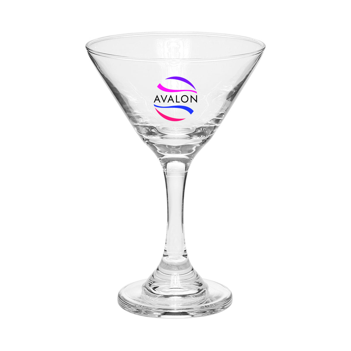 CBMG-F | 9.25 oz. Celebrity Martini Glass (Full Color Imprint)