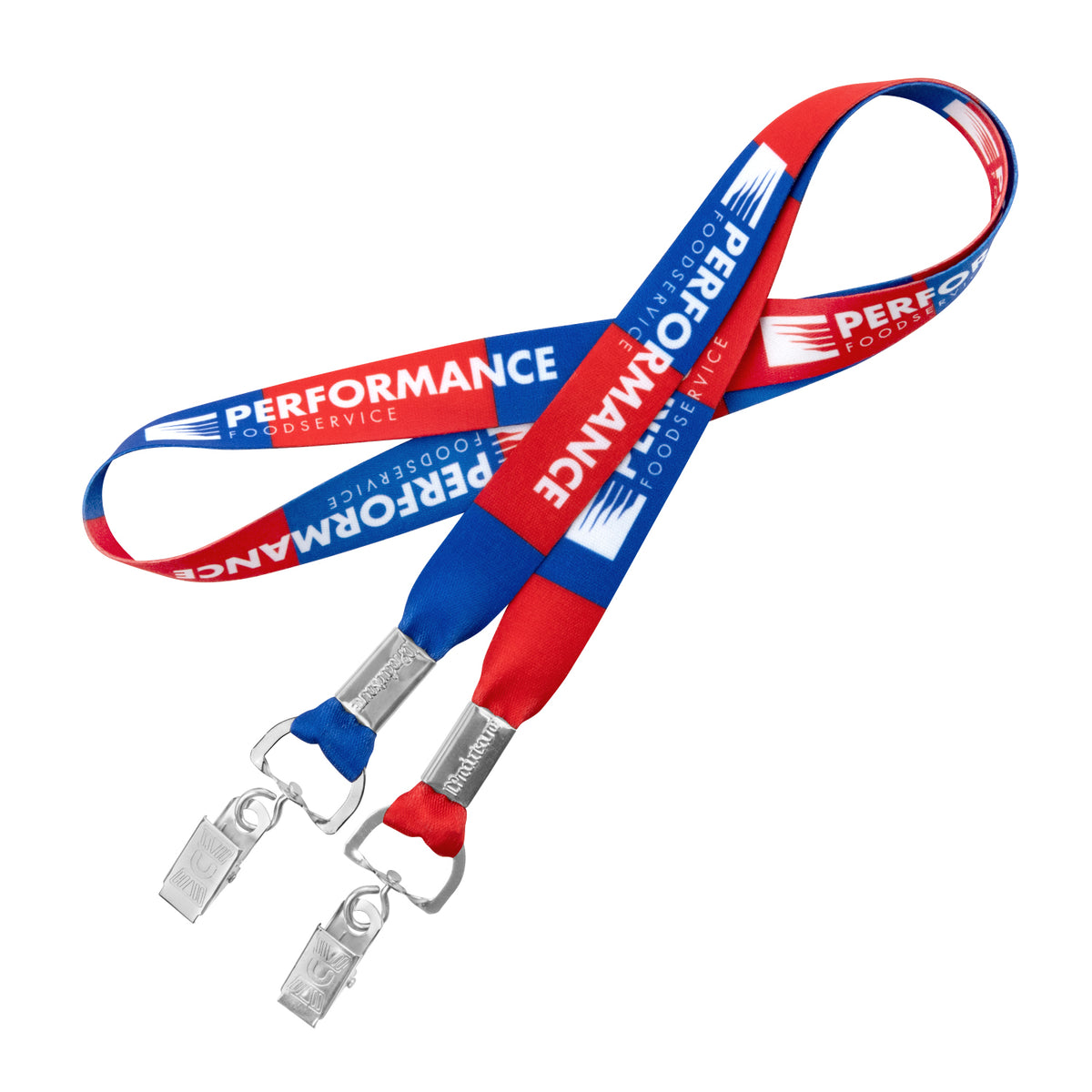 DEND-DS-34 | 3/4" Double Ended Dye Sublimated Lanyard