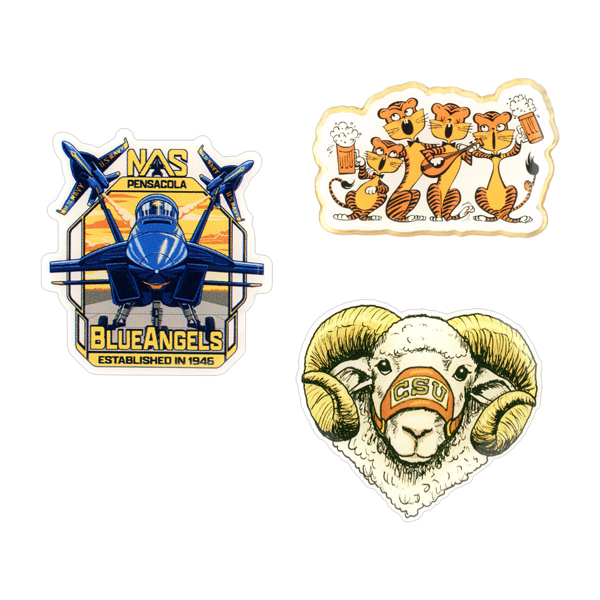 OP-WH-15 | 1.5" Offset Printed Pricebuster Lapel Pin