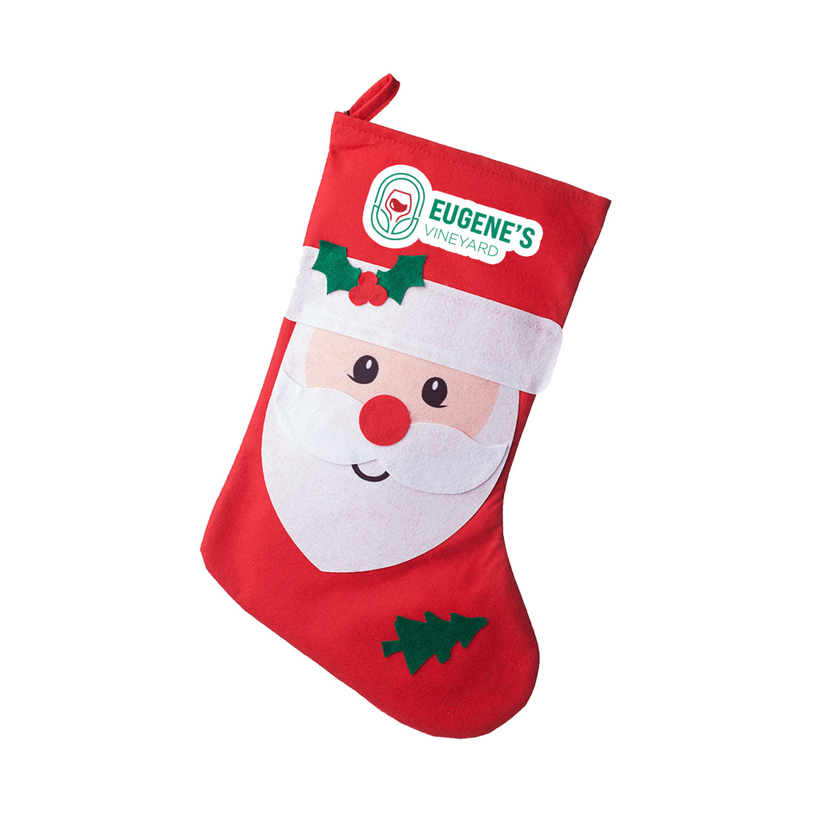 STK-JS-F | Jolly Santa Christmas Stocking (Full Color Imprint)