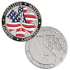 COINBR-225-1 | 2.25" Brass Challenge Coin (4 Colors on 1 Side) COINBR-225-1 | 2.25" Brass Challenge Coin (4 Colors on 1 Side)