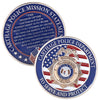 COINZA-275-2 | 2.75" Zinc Challenge Coin (4 Colors on Both Sides) COINZA-275-2 | 2.75" Zinc Challenge Coin (4 Colors on Both Sides)