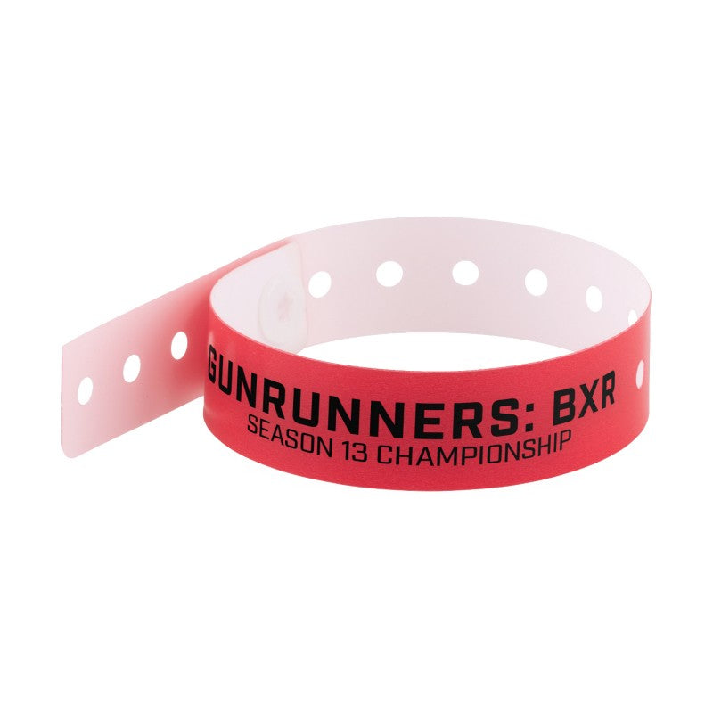 CUST-LS-PLS | Custom Plastic Wristband (L-Shaped)