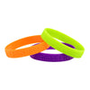 EI-12 | 1/2" Embossed Silicone Wristband EI-12 | 1/2" Embossed Silicone Wristband