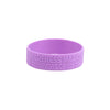 EI-34 | 3/4" Embossed Silicone Wristband EI-34 | 3/4" Embossed Silicone Wristband