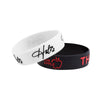 EIP-34 | 3/4" Embossed Silicone Wristband with Imprint EIP-34 | 3/4" Embossed Silicone Wristband with Imprint
