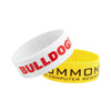 EIPR-1 | 1" Rush Embossed Silicone Wristband with Imprint EIPR-1 | 1" Rush Embossed Silicone Wristband with Imprint