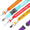 FPLY-1 | 1" Flat Polyester Youth Lanyard with Breakaway FPLY-1 | 1" Flat Polyester Youth Lanyard with Breakaway