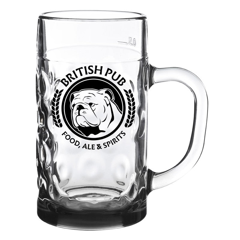 GWLB5-1 | 0.5 liter Libbey Munich Beer Stein (1 Color Imprint)