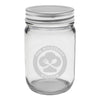 MJSC12-E | 12 oz. Mason Jar Storage Container (Engraved Imprint) MJSC12-E | 12 oz. Mason Jar Storage Container (Engraved Imprint)