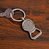 O-PCB | Circle Shaped Chrome Bottle Opener Key Tag O-PCB | Circle Shaped Chrome Bottle Opener Key Tag