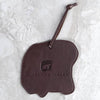 ORN-L-35 | 3.5" Leather Ornament ORN-L-35 | 3.5" Leather Ornament