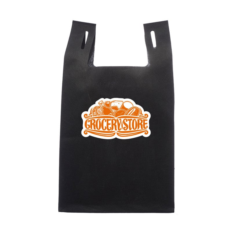 T-EZSB-2 | EZ-Hang Reusable Shopper Bag (2 Color Imprint)