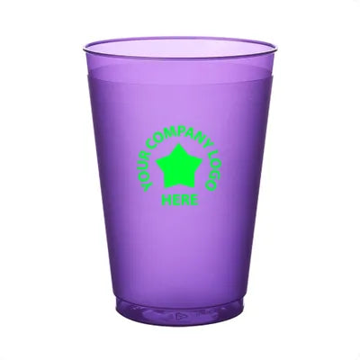 A cup with a sample logo placed using Create a Virtual