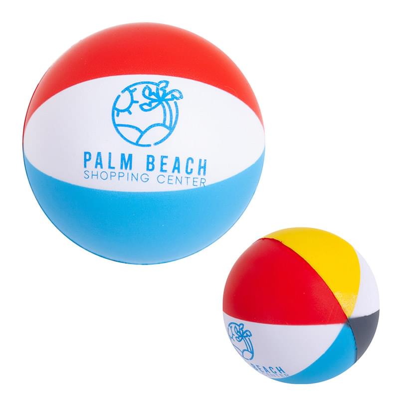 Beach Side Stress Ball (1 Color Imprint)