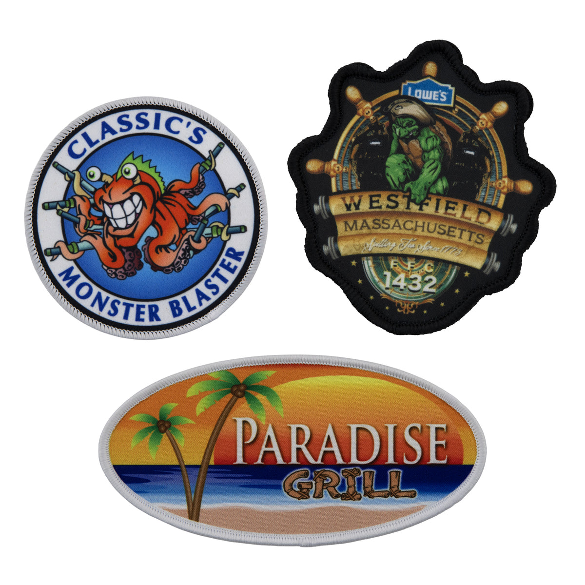 DSP-45 | 4.5" Dye Sublimated Patch