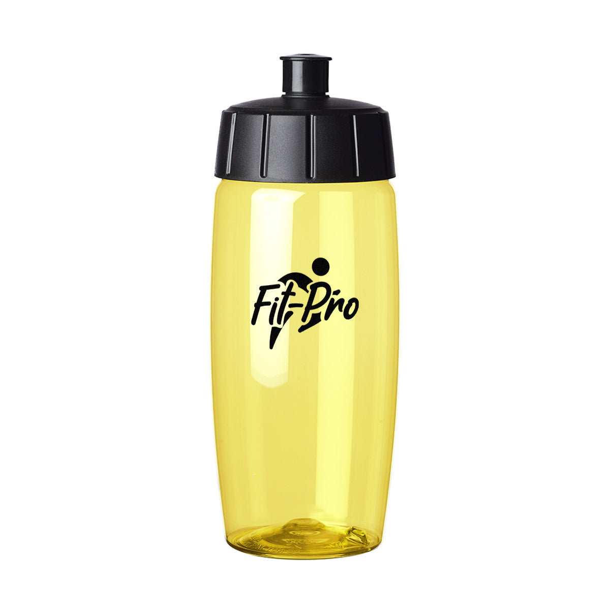 PWB19-1 | 19 oz. Windup Plastic Water Bottle (1 Color Imprint)
