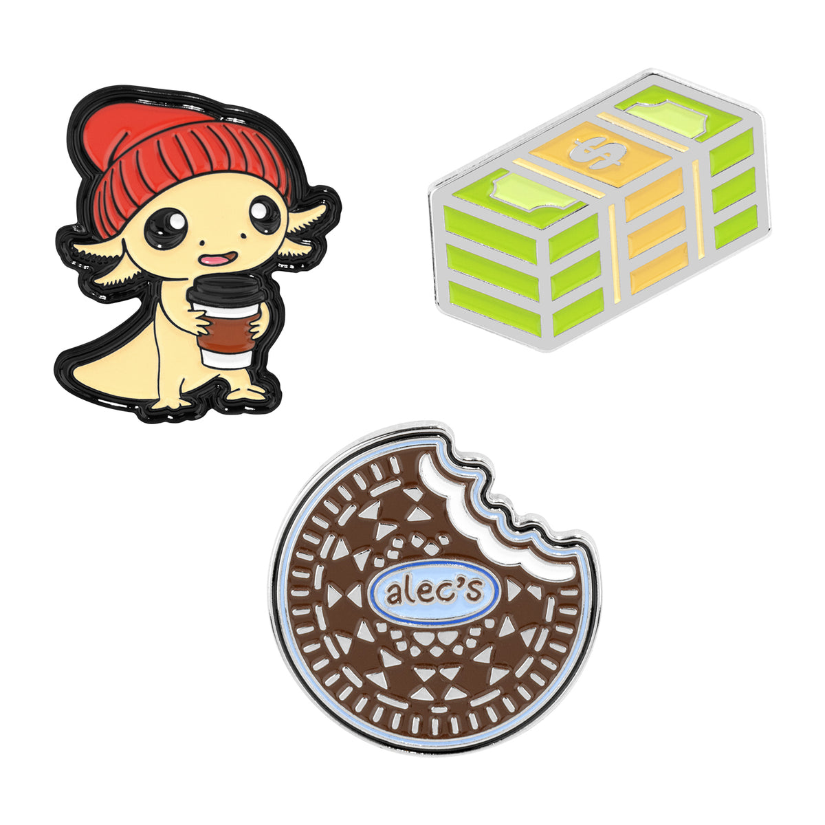 SE-WH-1 | 1" Soft Enamel Pricebuster Lapel Pin