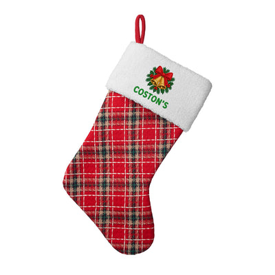 Merry Plaid Classic Stocking