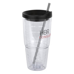 AC24-F | 24 oz. Comet Double-Wall Acrylic Tumbler (Full Color Imprint)