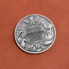 COINZA-175-0 | 1.75" Zinc Challenge Coin (No Color Fill)