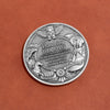 COINZA-275-0 | 2.75" Zinc Challenge Coin (No Color Fill)
