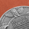 COINZA-3-0 | 3" Zinc Challenge Coin (No Color Fill)