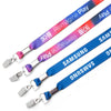 DEND-DS-34 | 3/4" Double Ended Dye Sublimated Lanyard