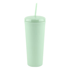 DTM25-F | 25 oz. Dome Rubberized Plastic Travel Mug (Full Color Imprint)