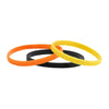EI-14 | 1/4" Embossed Silicone Wristband