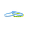 GIDSBR-14 | 1/4" Rush Glow-in-the-Dark Silicone Wristband