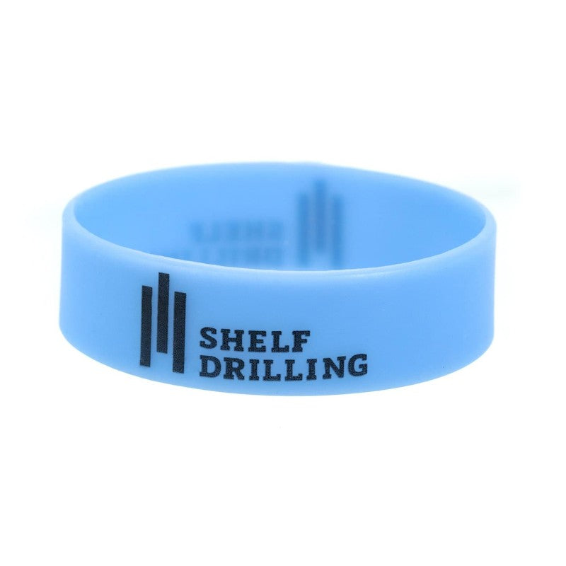 GIDSBR-34 | 3/4" Rush Glow-in-the-Dark Silicone Wristband