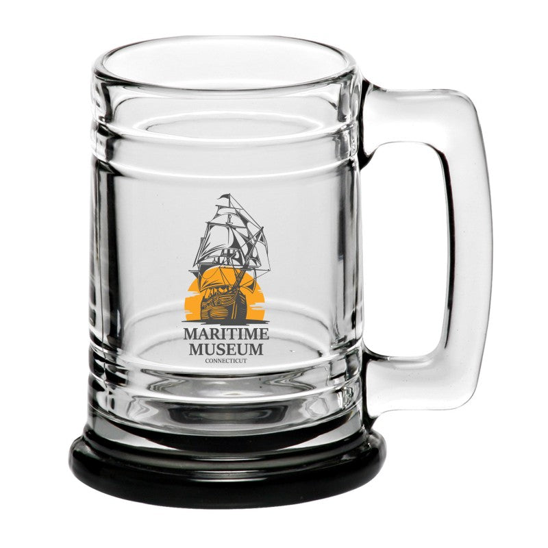 GWAM-2 | 15 oz. Anchor Glass Beer Mugs (2 Color Imprint)