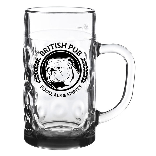 GWLB5-1 | 0.5 liter Libbey Munich Beer Stein (1 Color Imprint)