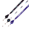 IDP-30-DS-58 | 5/8" Dye Sublimated Lanyard with Badge Reel Combo
