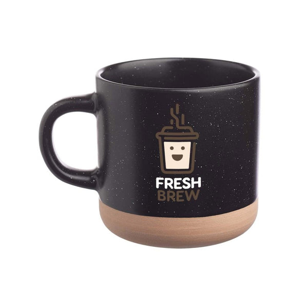 IDP-CM21-F | 11 oz. Petite Speckled Clay Ceramic Mug (Full Color Imprint)
