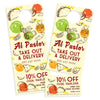IDP-DH14-P | Door Hanger (14pt High Gloss - Perforated)