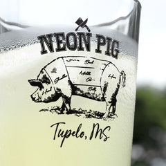 IDP-GW01-2 | 16 oz. Imported Pint Glass (2 Color Imprint)