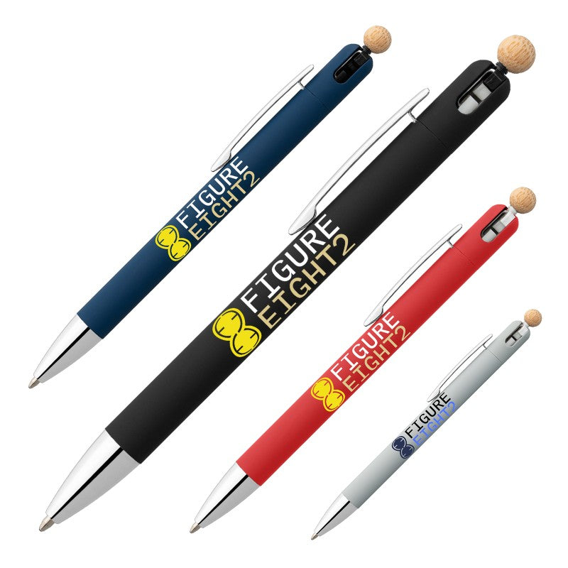 IDP-JBM-C | Melbourne Recycled Aluminum Fidget Pen (Full Color Imprint)
