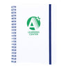 IDP-NP04-1 | White Spiral Notebook (1 Color Imprint)
