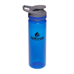 IDP-SB22-1 | 22 oz. Ebro Plastic Sports Water Bottle (1 Color Imprint)