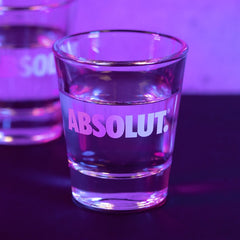 IDP-SG175-1 | 1.75 oz. Ardent Round Shot Glass (1 Color Imprint)