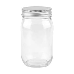 MJSC16-E | 16 oz. Mason Jar Storage Container (Engraved Imprint)