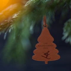 ORN-L-4 | 4" Leather Ornament