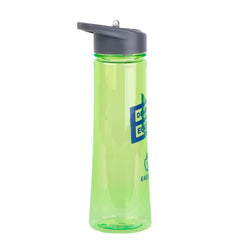 PL22-2 | 22 oz. Aqua Plastic Sports Water Bottle (2 Color Imprint)
