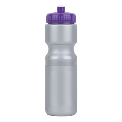 PL28-2 | 28 oz. Push-Cap Plastic Water Bottle (2 Color Imprint)