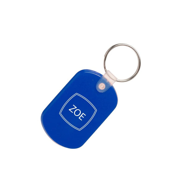 SPKT-1 | Soft Plastic Key Tag (1 Color Imprint)